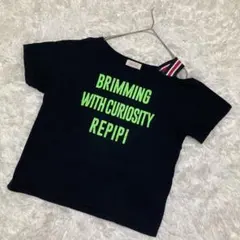 レピピアルマリオ　ネイビー 半袖Tシャツ XSサイズ 肩出し　レディース　美品