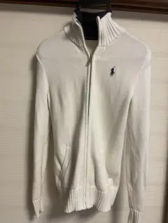 Ralph Lauren Sport ホワイトニットカーディガン
