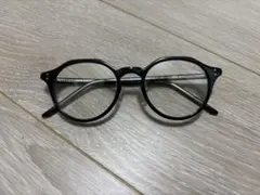 ブルーエレファント　EDIE black伊達メガネ Blueelephant