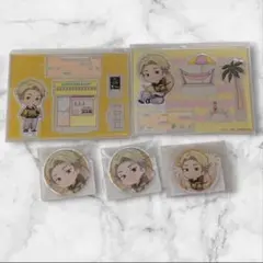 まるくじ 呪術廻戦 Aloha vibes 七海建人 アクスタ 缶バッチ 他