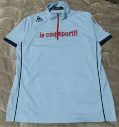 le coq sportif ゴルフシャツ ライトブルー