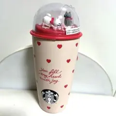 スタバ バレンタイン2026カップシェイプステンレスボトルハート355ml