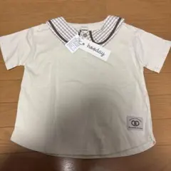 《新品》襟付き セーラー半袖 Tシャツ 110