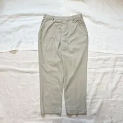 UNIQLO スマートアンクルパンツ ベージュ M ウエストゴム