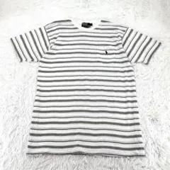 Polo by Ralph Lauren ボーダー Tシャツ ポケット ロゴ刺繍のサムネイル