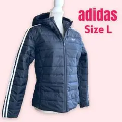 【新品】アディダス フード付きプレミアム スリムジャケット L