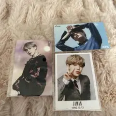 BTS Jimin V チェキ Suicaなどに貼るシール