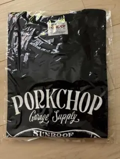 PORKCHOP FRONT Tee Navy L