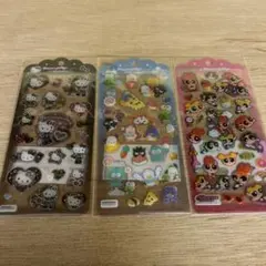 【匿名発送】ドロップジュエリーシール　3点セット