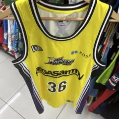 未使用タグ付 サンロッカーズ渋谷 アウェイ ユニフォーム # 17 阿部