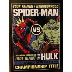 【 Happyくじ 】MARVEL スパイダーマン G賞 ポスター【 ハルク 】