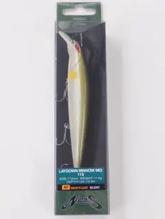 ノリーズ レイダウンミノーミッド 110 HF ＃ボーンパールアユのサムネイル