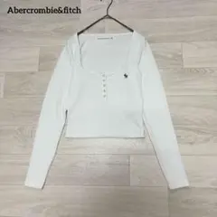 【Abercrombie&Fitch】アバクロ　長袖カットソー　ロンT XS