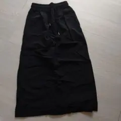 新品・しまむら購入・ナイロンナローロングスカート