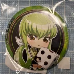 コードギアス　C.C. ミニキャラ缶バッジ