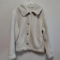 UNIQLO☆ボアフリースジャケット　オフホワイト