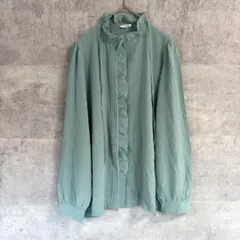 CORDIER ブラウス グリーン 9号Mサイズ324のサムネイル