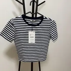 新品未使用⭐︎ZARA ボーダーTシャツ XSのサムネイル