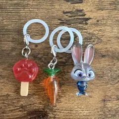 ズートピア めじるしアクセサリー　3個セット