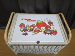 いちごの王様 昭和レトロ 衣装ケース 蓋付き