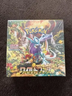 ポケモンカード　ワイルドフォース BOX シュリンク付き　ポケセン産