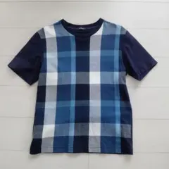 バーバリーブラックレーベル*Tシャツ M、ブルー