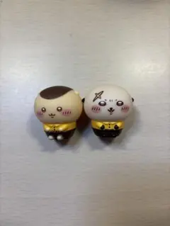 ちいかわ ココス ソフビ人形 くりまんじゅう、ラッコ