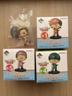 東海オンエア 超メタリックフィギュア てつや、しばゆー、としみつ、ゆめまる