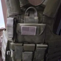 オリーブドラブ タクティカルベスト