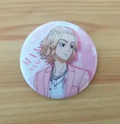 東京リベンジャーズ 佐野万次郎 桜スーツ 缶バッジ