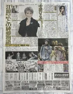 記事　八乙女光　＊デイリースポーツ2025年4月14日