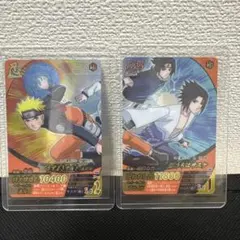 ナルト サスケセット】NARUTO ナルト カード ハプニング PR忍-12