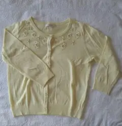PROPORTION BODY DRESSING　ビーズ刺繍カーディガン