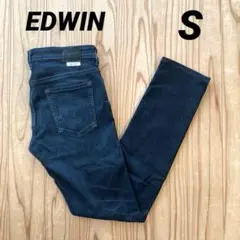 EDWINエドウィン★スキニーデニム★メンズSサイズ★ネイビー濃紺★細身