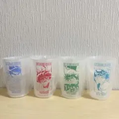ジョジョの奇妙な冒険一番くじ　タンブラー　ジョナサン　ディオ　ジョセフ　シーザー