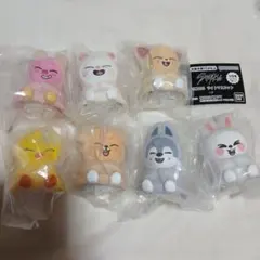 スキズ　SKZOOライトマスコット ガチャ　7体セット　セミコンプ　コンプリート