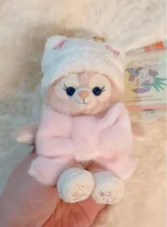 新作　香港ディズニー　冬限定　リーナベルぬいぐるみキーチェーン