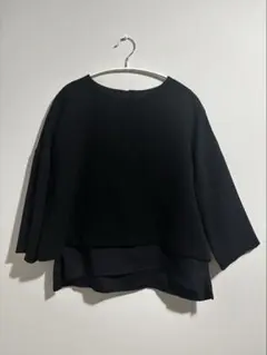 シンプルかわいい黒トップス［green label relaxing］