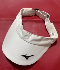 Mizuno サンバイザー ホワイトのサムネイル