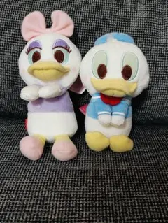 ドナルドダック・デイジーダック ぬいぐるみセット
