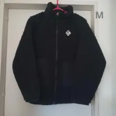 ボアブルゾン 黒