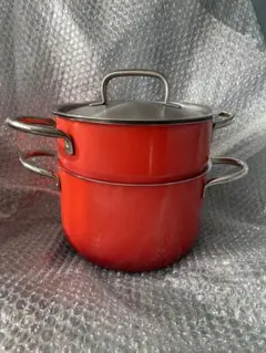 【低使用】Silit シラルガン 両手鍋 赤　蒸し器付き 2025年最新】シリット 鍋の人気アイテム - メルカリ