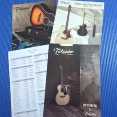 Takamine カタログ 価格表 DMP50S 非売品 資料のサムネイル