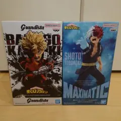 僕のヒーローアカデミア 轟焦凍 爆豪勝己フィギュア 2体セット