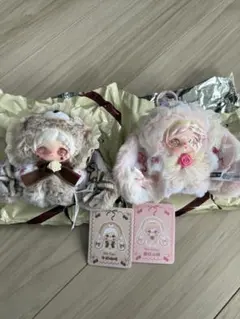 Pixie Zoey 告白バニー うさぎの告白 ぬいぐるみ 2体セット