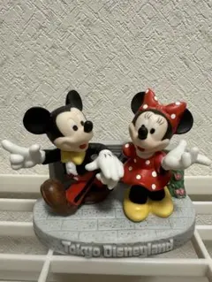 ディズニー　ディズニーランド　フィギュア 陶器　置物　昭和レトロ