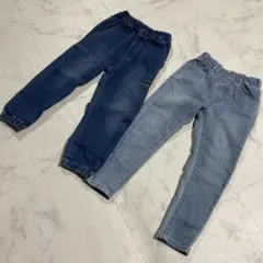 キッズ デニムパンツ まとめ売り2本セット❤️