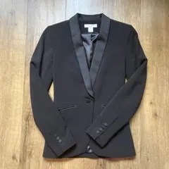 H&M テーラードジャケット ブラック タキシード風のサムネイル