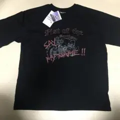 北斗の拳 ジャギ Tシャツ XL 黒 ワークマン バイク 新品タグ付 半袖