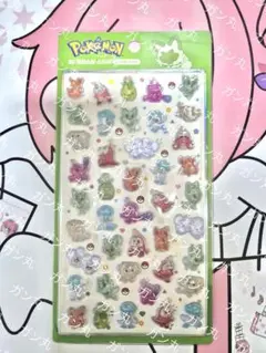 韓国公式　限定　ニャオハ　ポケモン　バブルステッカー　ボンボンドロップ　シール